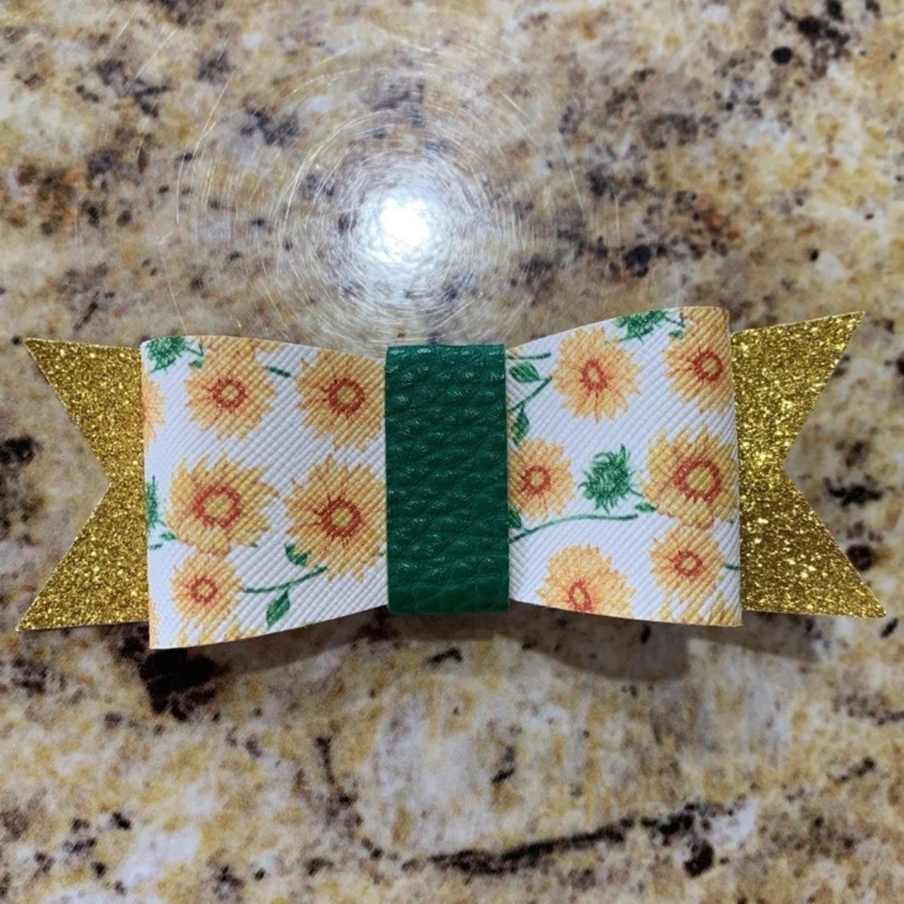 Sunflower Hair Bow